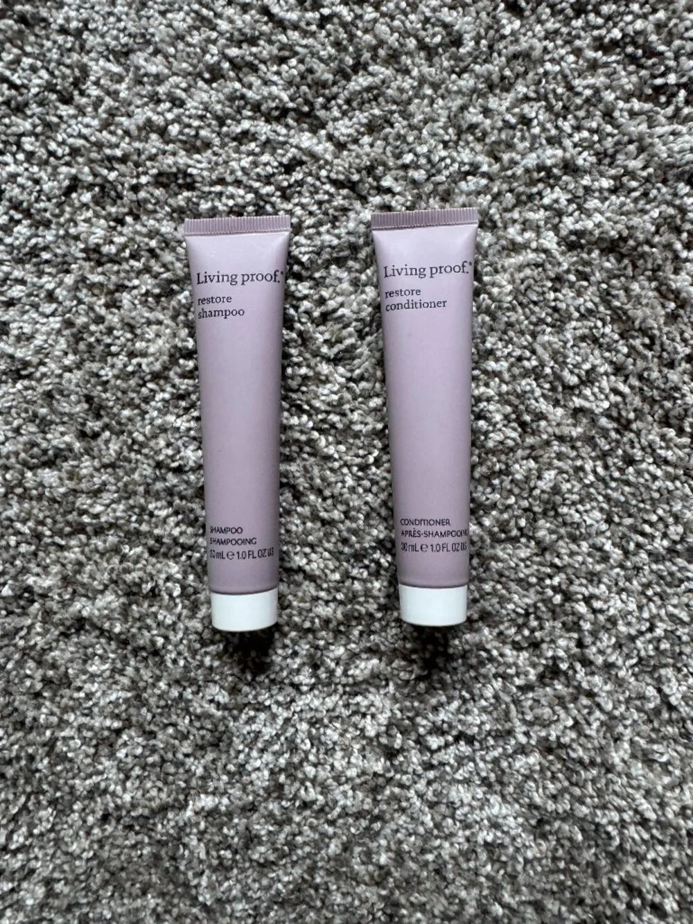 Living Proof Restore Shampoo & Conditioner Set 1 oz. each NEW